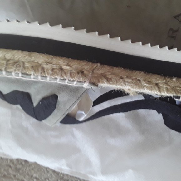 NWT Zara Lace-Up Espadrilles Sandals Size 10 EU 41 - Picture 7 of 11